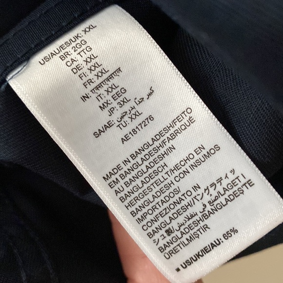 Amazon Essentials Men's Short-Sleeve Stain Wrinkle Resistant Work Shirt 2X blue - Picture 6 of 10